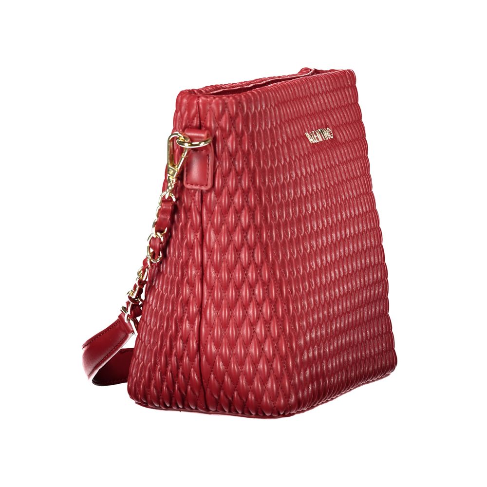Mario Valentino Rote Polyethylen-Handtasche
